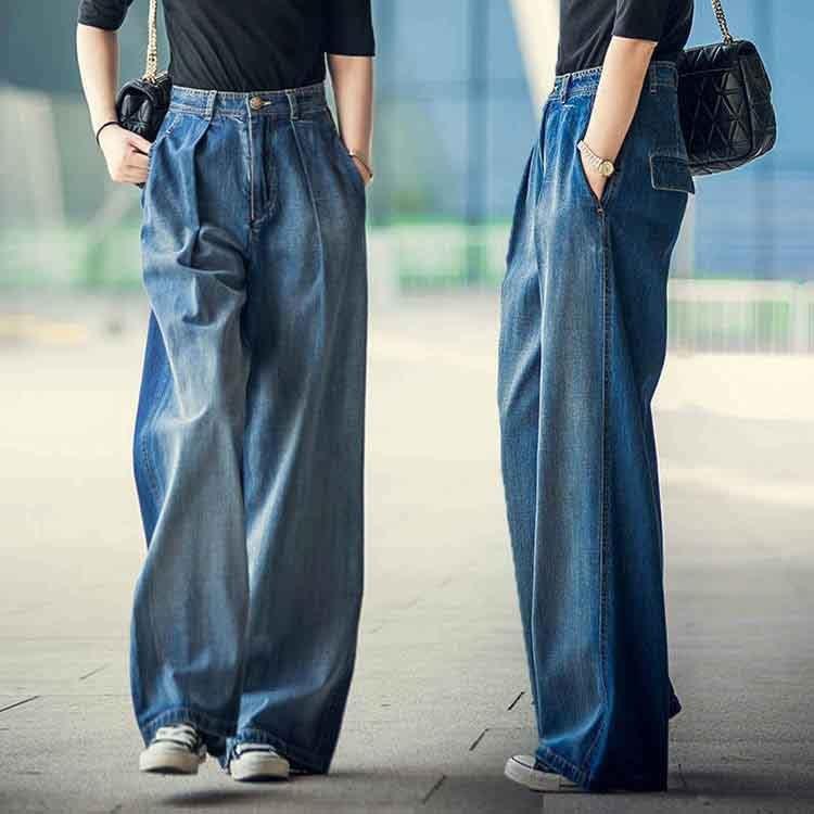広広としたズボン下 レディース 広広としたジーンズ ジーンズズボン下 広広としたズボン下 レディース デニム ガウチョパンツ ジーンズ ズボン下 気が大きい大きさ
