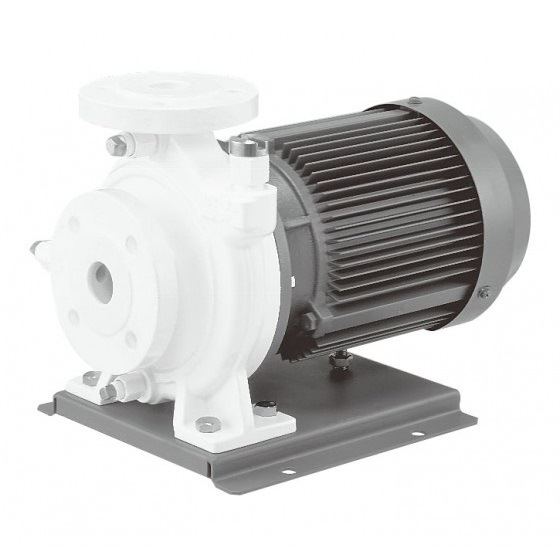 荏原製作所 エバラ 50X40FSGDN53.7E ナイロン上塗り製片吸込渦巻揚水機（FSDN型） 50サイクル   エバラポンプ 大地揚水機 ナイロン渦巻形揚水機