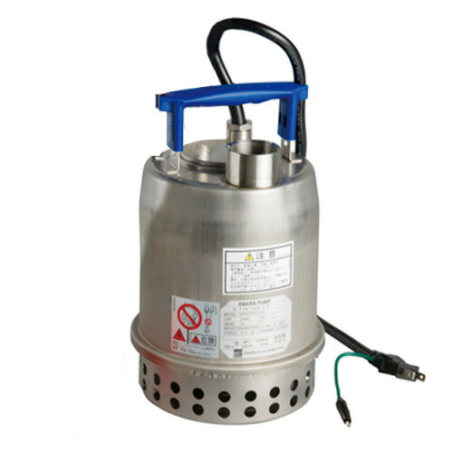 楽天市場】エバラ 水中ポンプ 100V 小型 自動 排水ポンプ ステンレス製