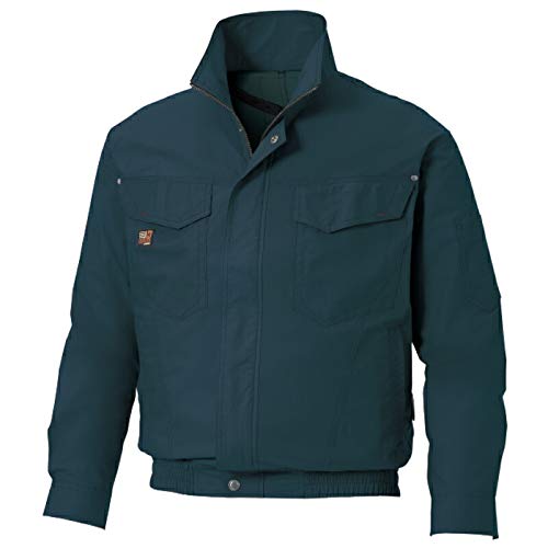 空調風神服 綿100％ 長袖 KU91400 服のみ サンエス SUNS カジュアル スタイリッシュ 作業着 作業服 プロユニステッカー付 [69.チャコール M]｜みんなのマーケット
