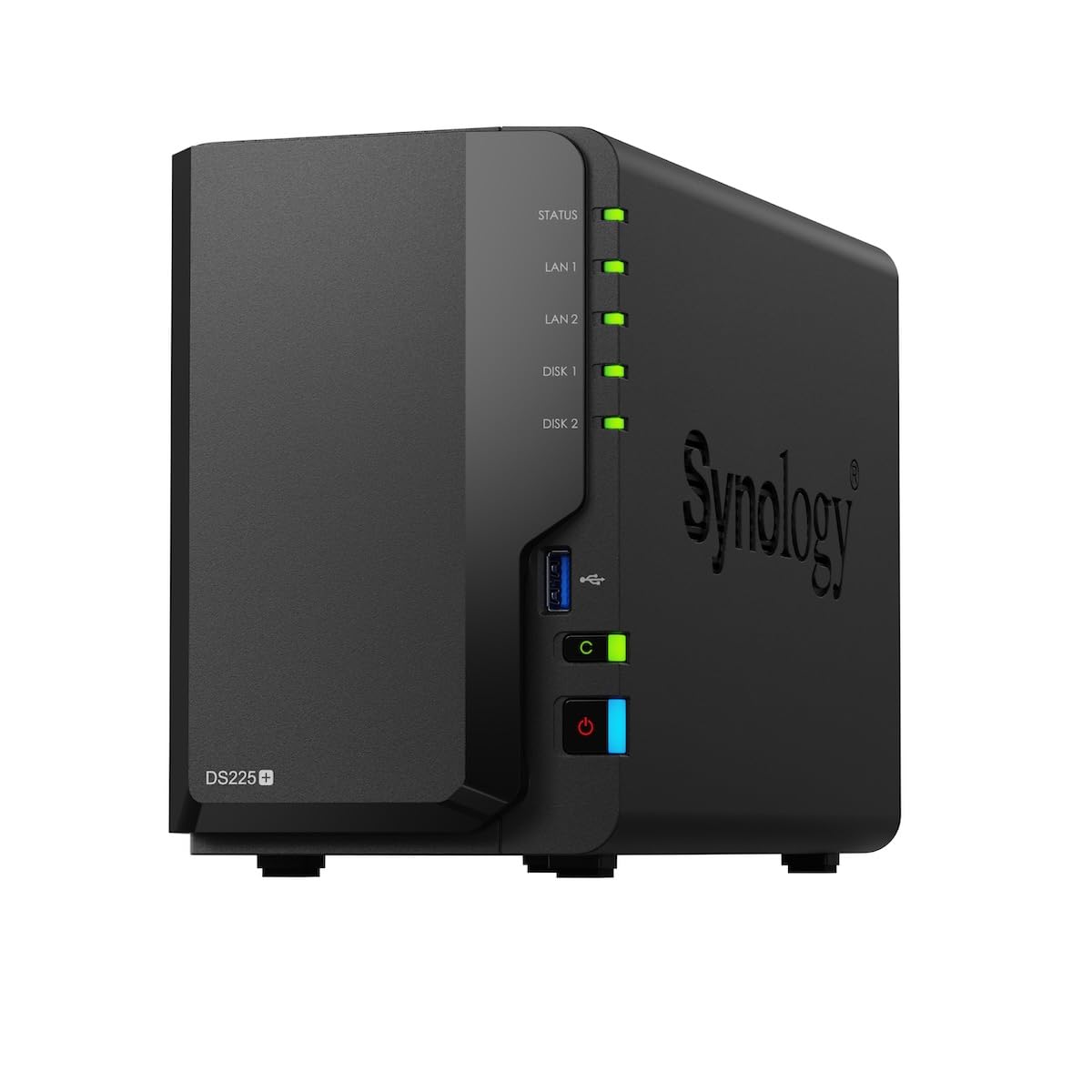 Synology NAS一揃いの道具 DS225+ 2ベイ クアッドコア中央処理装置 2GB記憶装置 2.5GbE相応う DiskStation 国内定まり代わりになる店品 電話を掛ける受け支える相応う