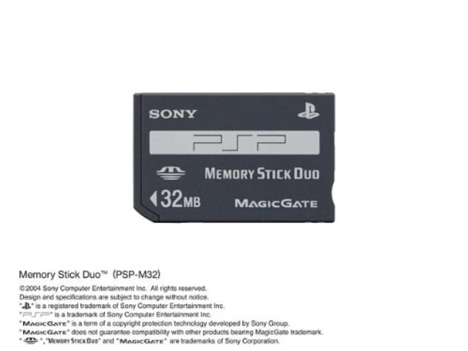 記憶装置突っ支い棒 二人組 PSP-M32 32MB ソニー SONY 記憶装置歌留多 PSP専用