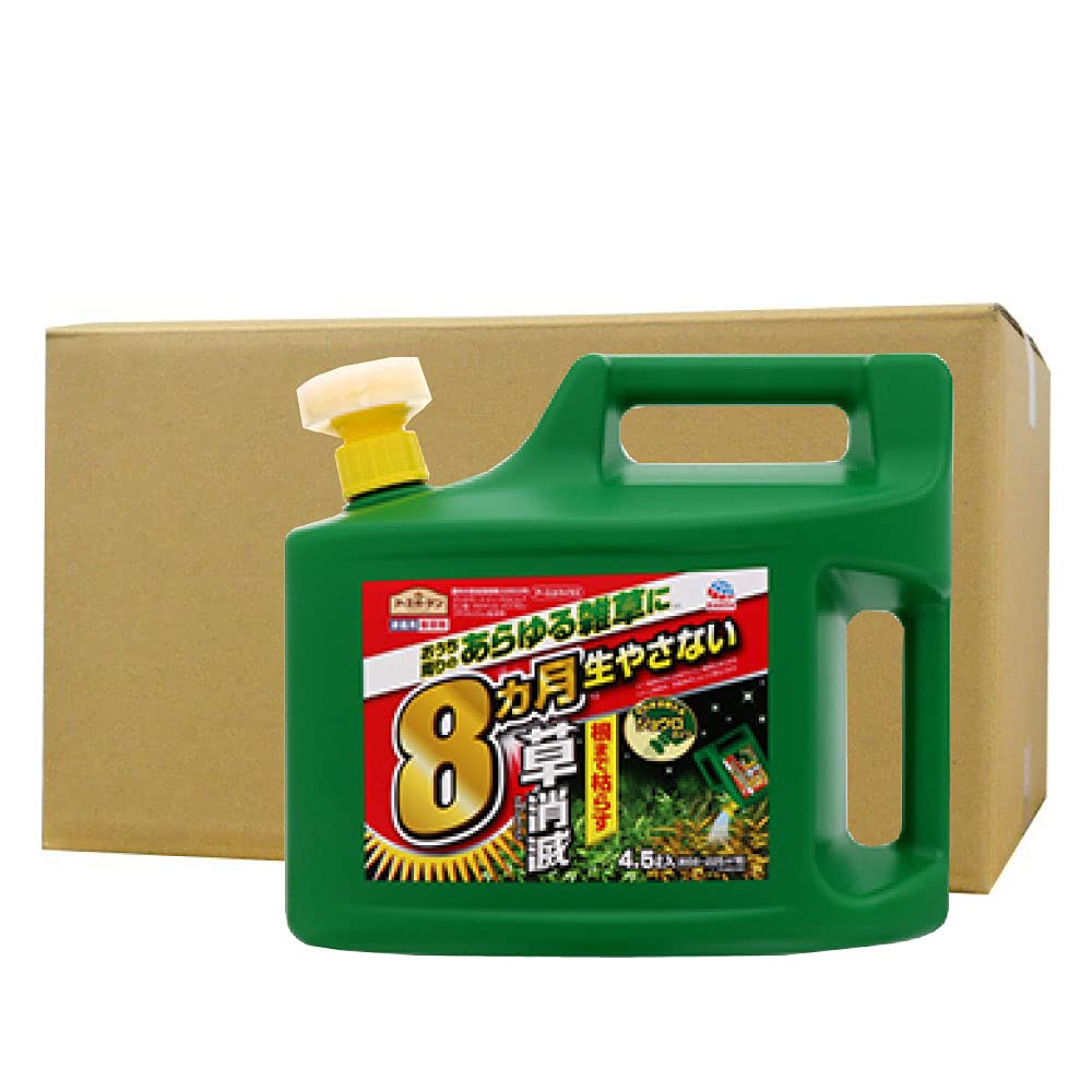 地べた苑地 アースカマイラズ 草消え失せる 4.5L 4本仕掛ける 除草剤 農薬