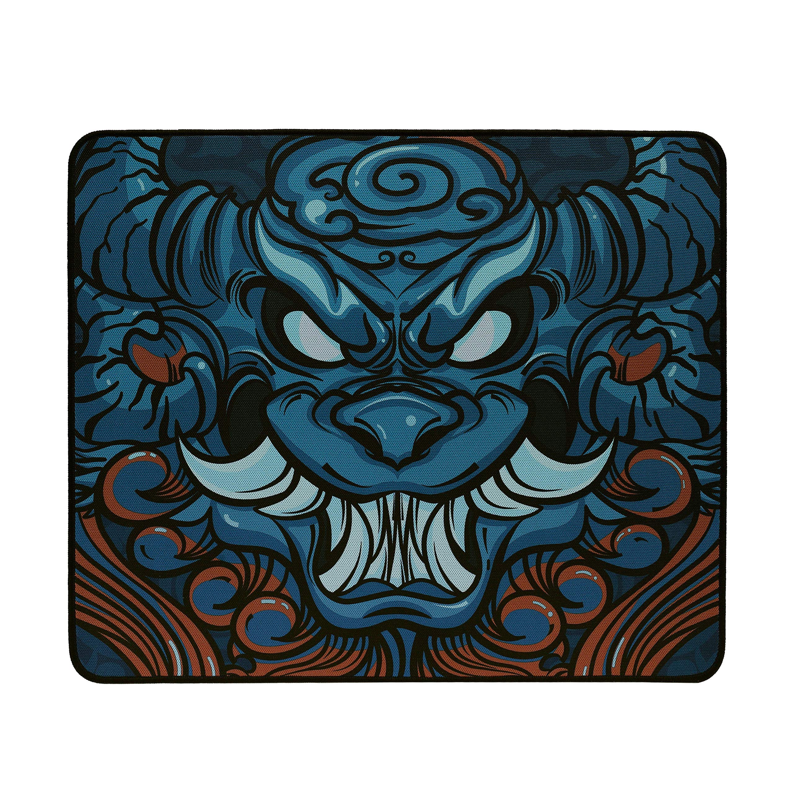 EsportsTiger 二十日鼠パッド EBA BLUE 国内定め事代わりになる店取りまわし品 EsportsTiger ゲーミングマウスパッド 高性能 上滑り打ちきり工業