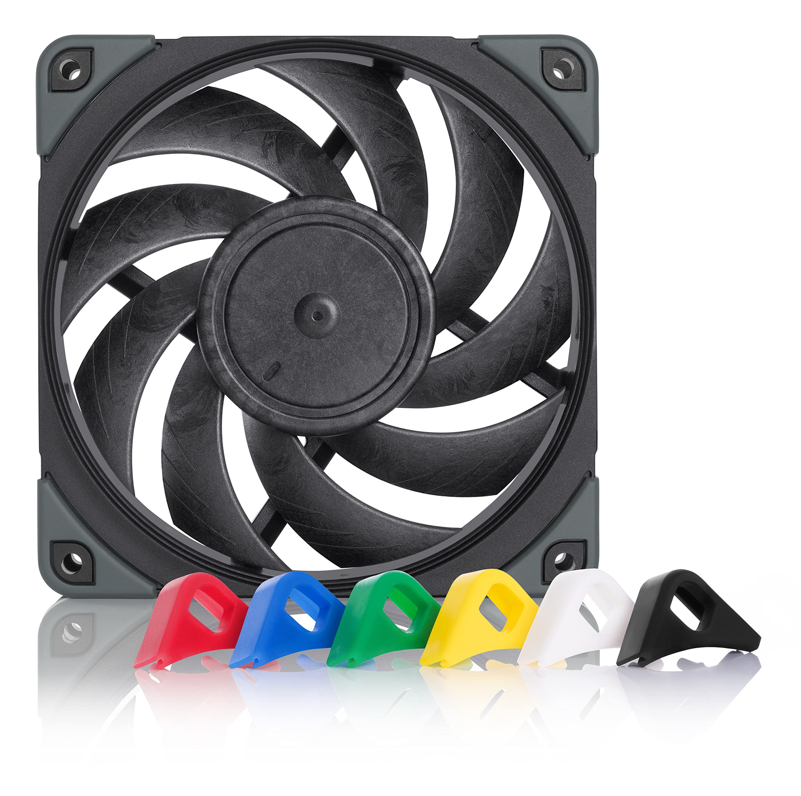 Noctua NF-A12x25 PWM chromax.black.swap 120粍 静音気違い 4-Pin繋ぎ合わせる 黒いこと 割り増し金気違い