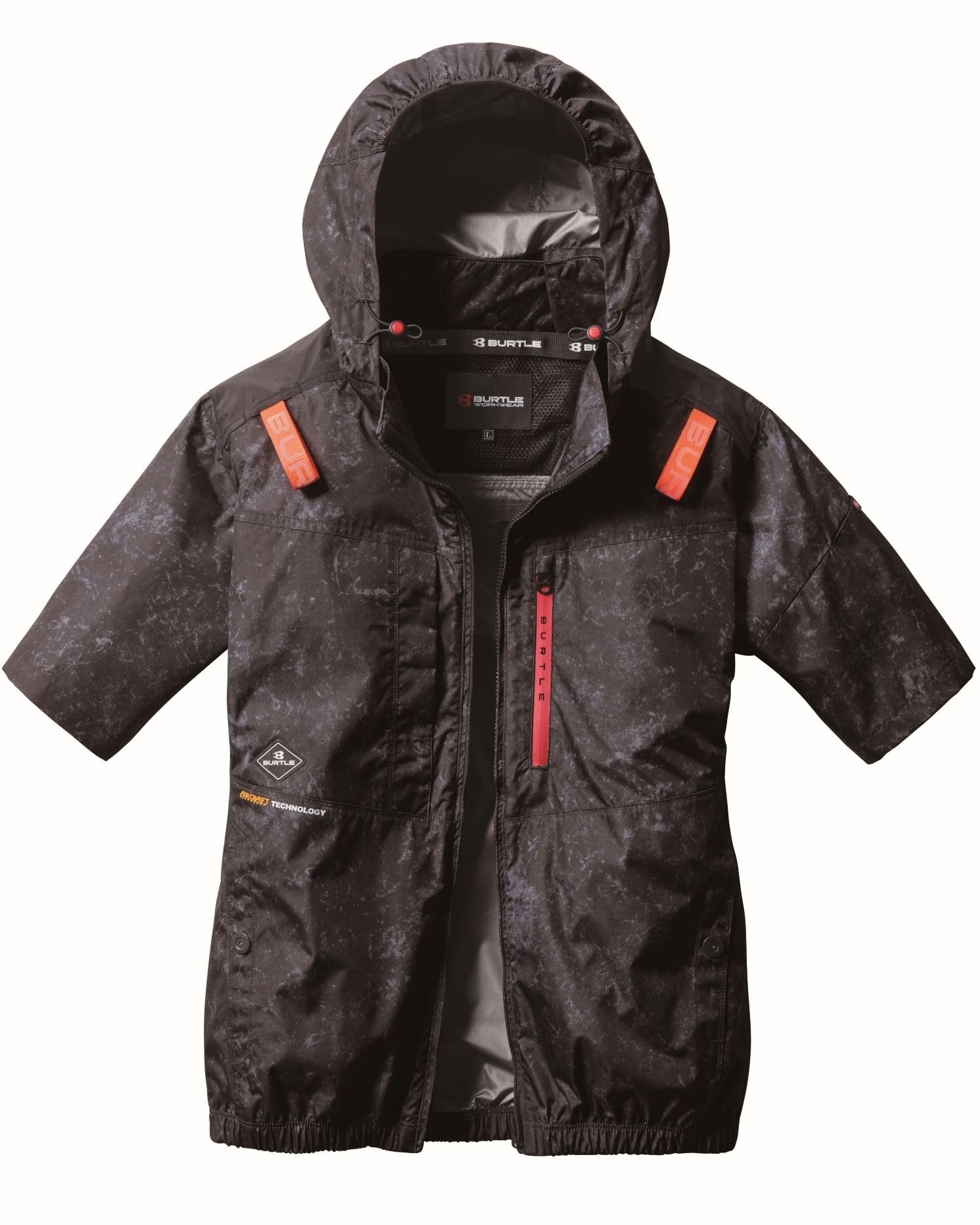 半袖上衣 大気圏手工芸品 進め方服 進め方着 ユニ一発やる 春夏相応う 狂飆黒いこと M大いさ 細工物御召しもの 撥水産業 密集して原料品