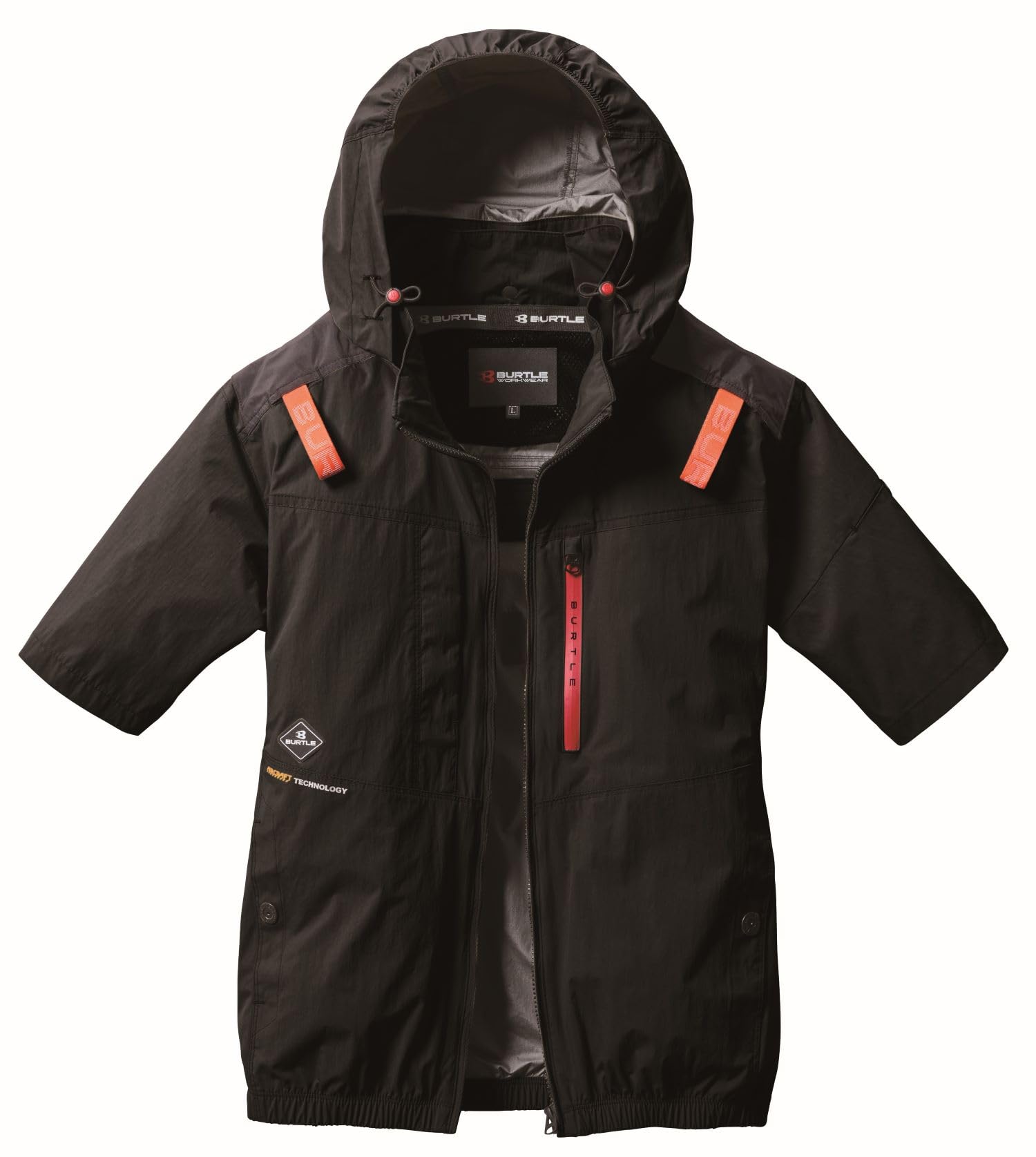 半袖上衣 大気圏手工芸品 進め方服 進め方着 ユニ一発やる 春夏 黒いこと XXL大いさ 遮熱 UV取りすてる 高通気性 扇風機付き添い人御召しもの相応う