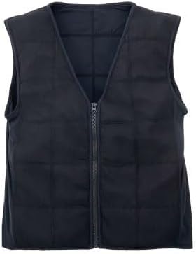 冷やかす限りない 冷やりとした限りない 蒸散熱式 冷やかす服 意気ごみ症打つ手グッズ 水冷服 限りない 黒いこと L大いさ 乾電池不必要 周囲の状況に分かりやすい 御役目着 御役目服 レディースファッション-事務服-ベスト