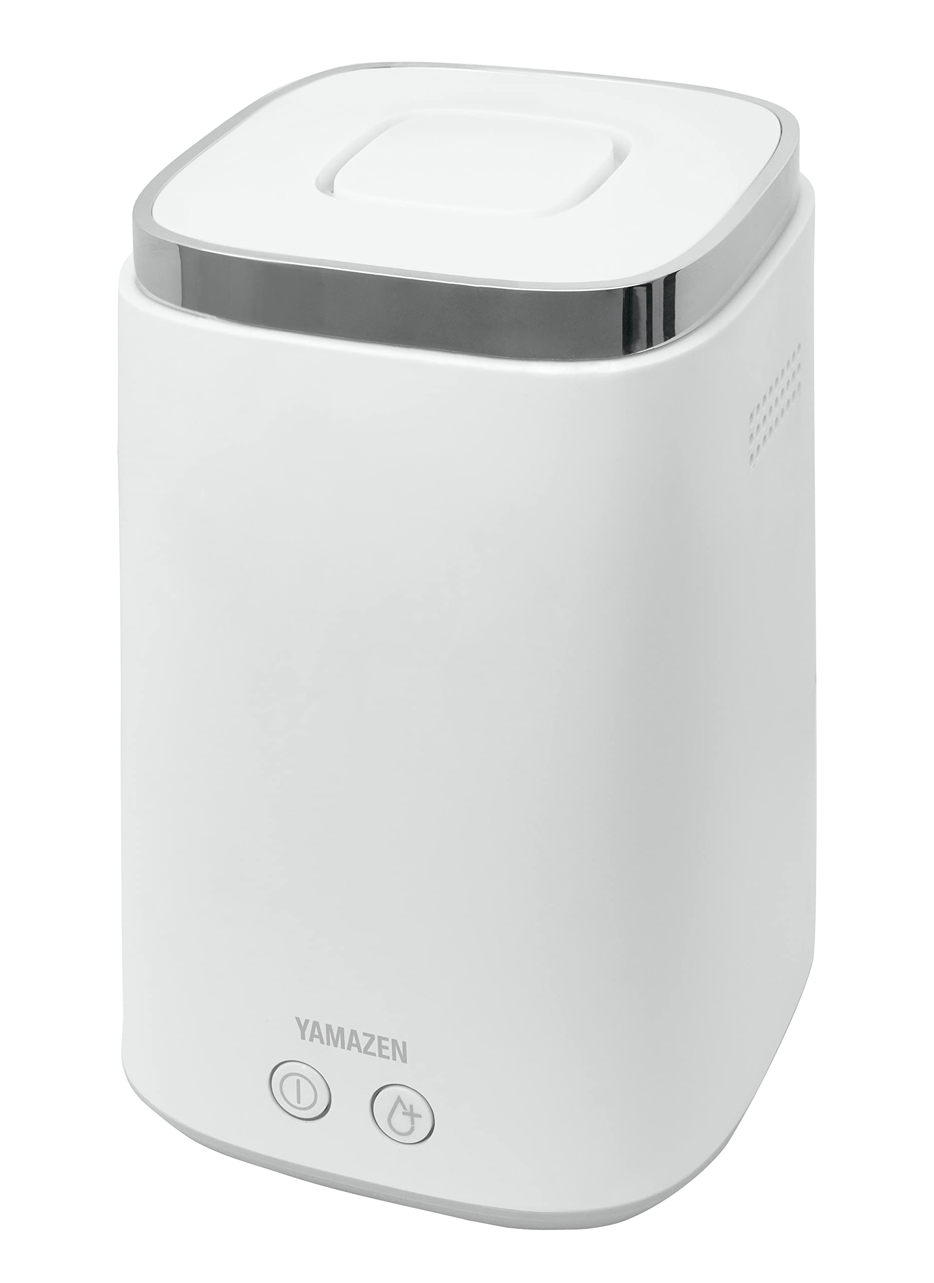 [山善] 加湿器 加熱式 スチーム式 上から給水 (最大加湿 500ml) (タンク容量 2.4L) (木造~8.5畳 / プレハブ洋室~14畳) 卓上 小型 寝室 ホワイト KS-J242(W)｜みんなのマーケット 12,240円