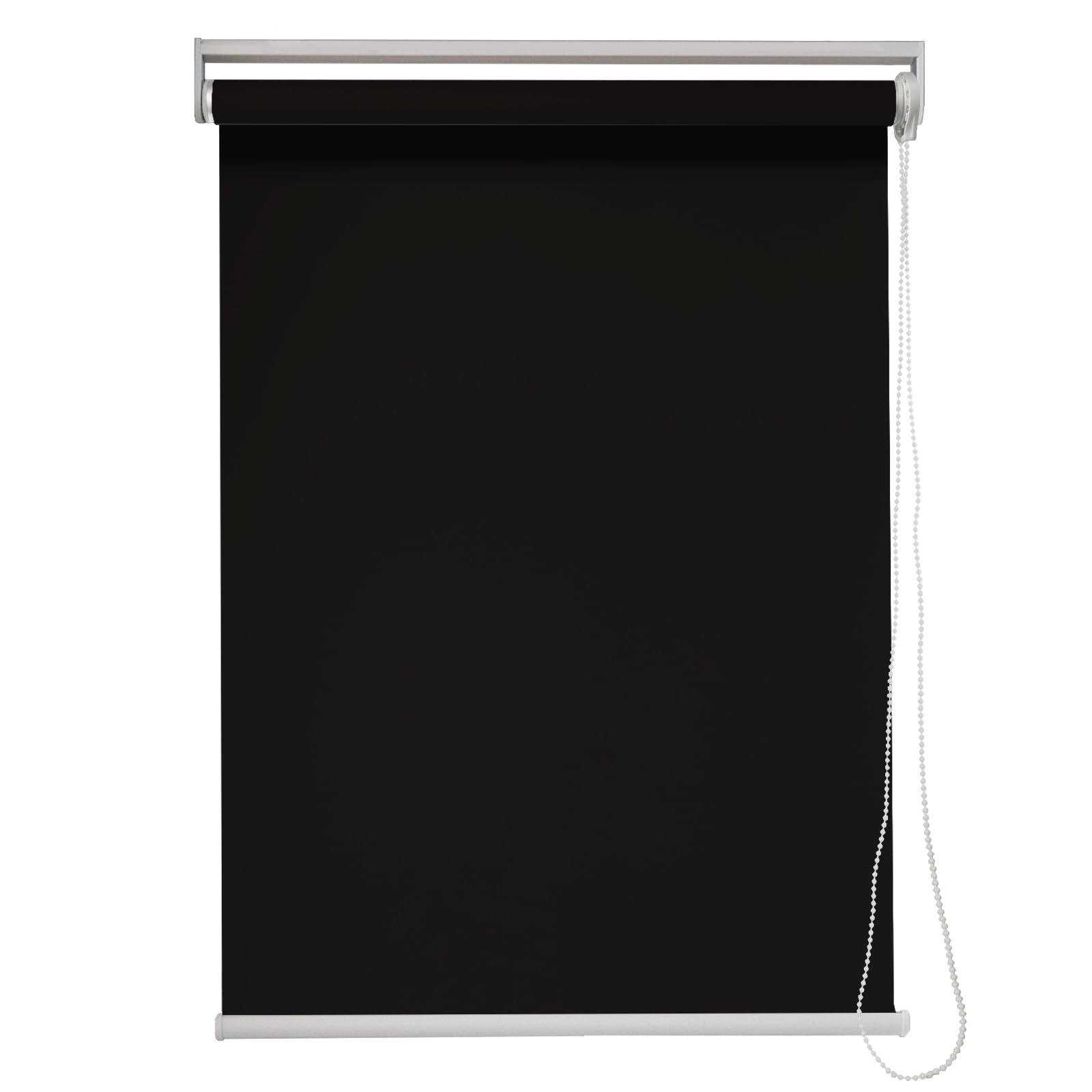 グラムスタイル ロールスクリーン 日本製 1級遮光 遮熱 断熱 オーダーメイド サイズ指定無料 幅80cm 丈270cm ブラック|みんなのマーケット