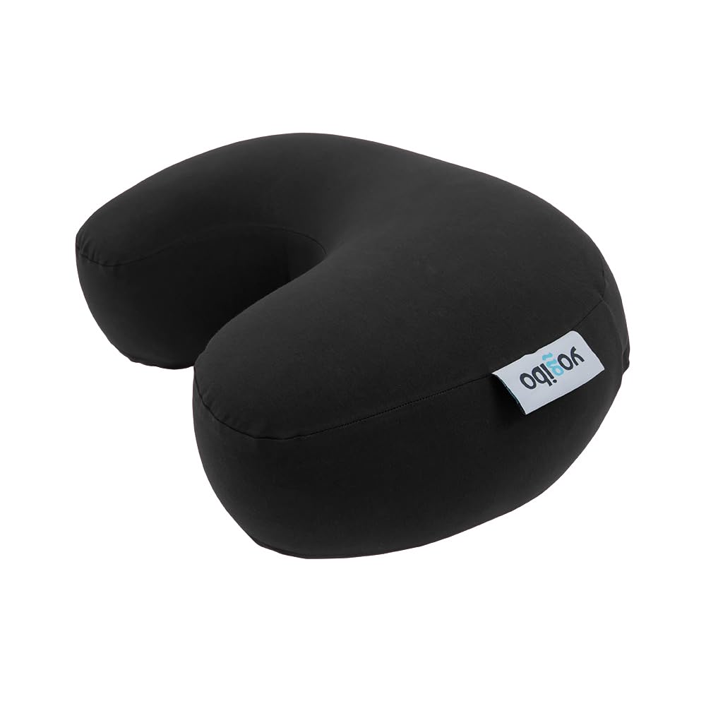 Yogibo Mega Moon Pillow (ヨギボー メガムーンピロー) 黒いこと ビーズ座蒲団