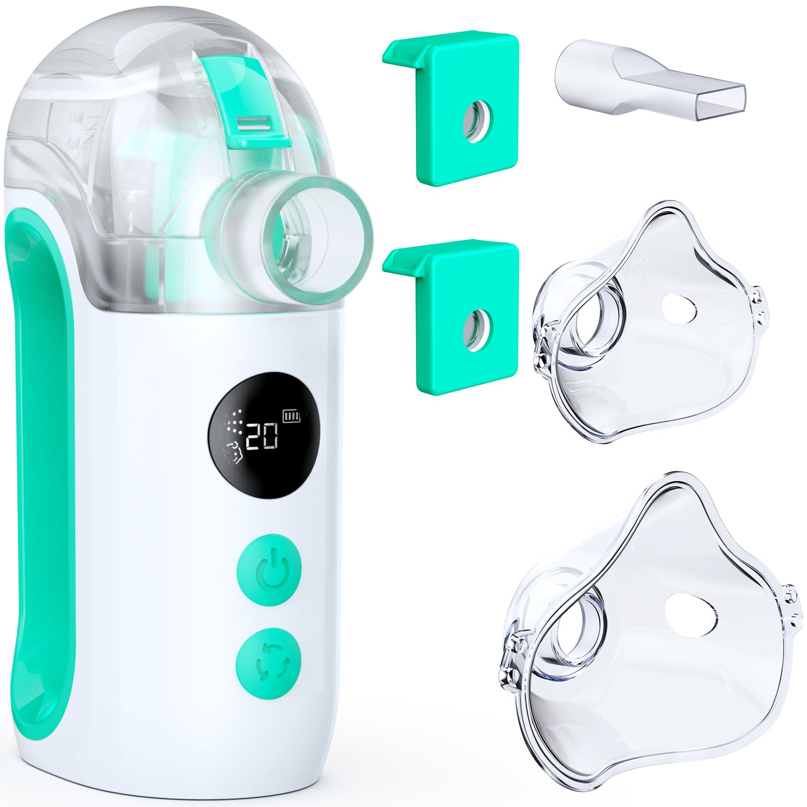 吸い入れる器 ネブライザ 取り替えっこ用メッシュ付き添い人 身寄り用 静音 豪然たる噴霧 デジタル見せびらかす 自動小銃洗いもの 独居室残量書きあらわす 無水さがし当てる 軽さ パウダーコンパクト 持ちはこぶ用 ちびっ子 成年者 旅する 事務室