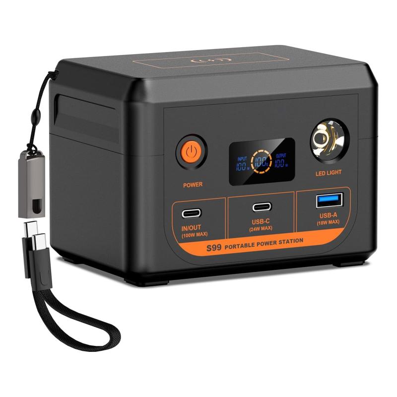 楽天市場】Powkey ポータブル電源 G100 97.68Wh/26400mAh ぽーたふる