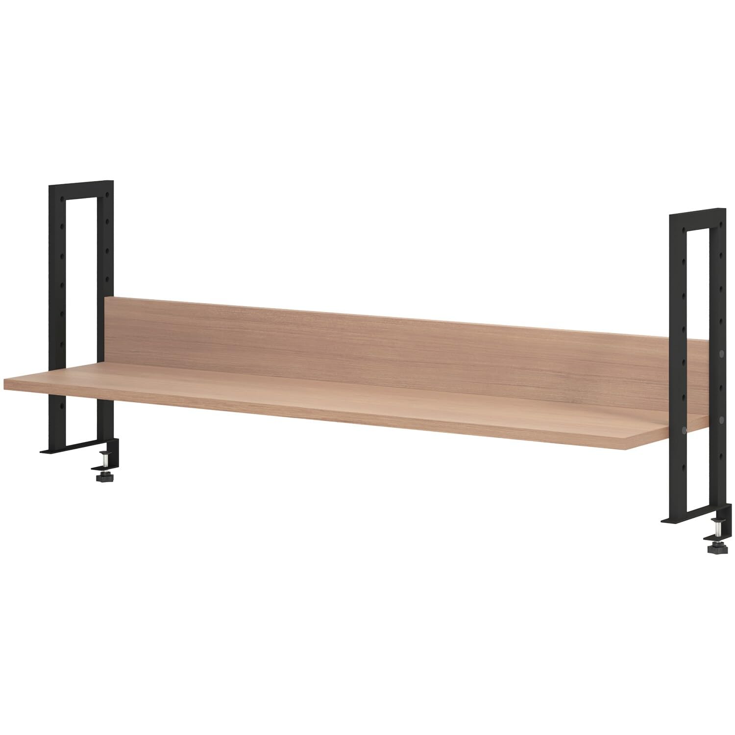 オフィスコム 法人様向け 机上ラック 机上台 1段 ロータイプ 幅1200mm 耐荷重20kg ウォルナット Z-LUSR-1200-WLN|みんなのマーケット