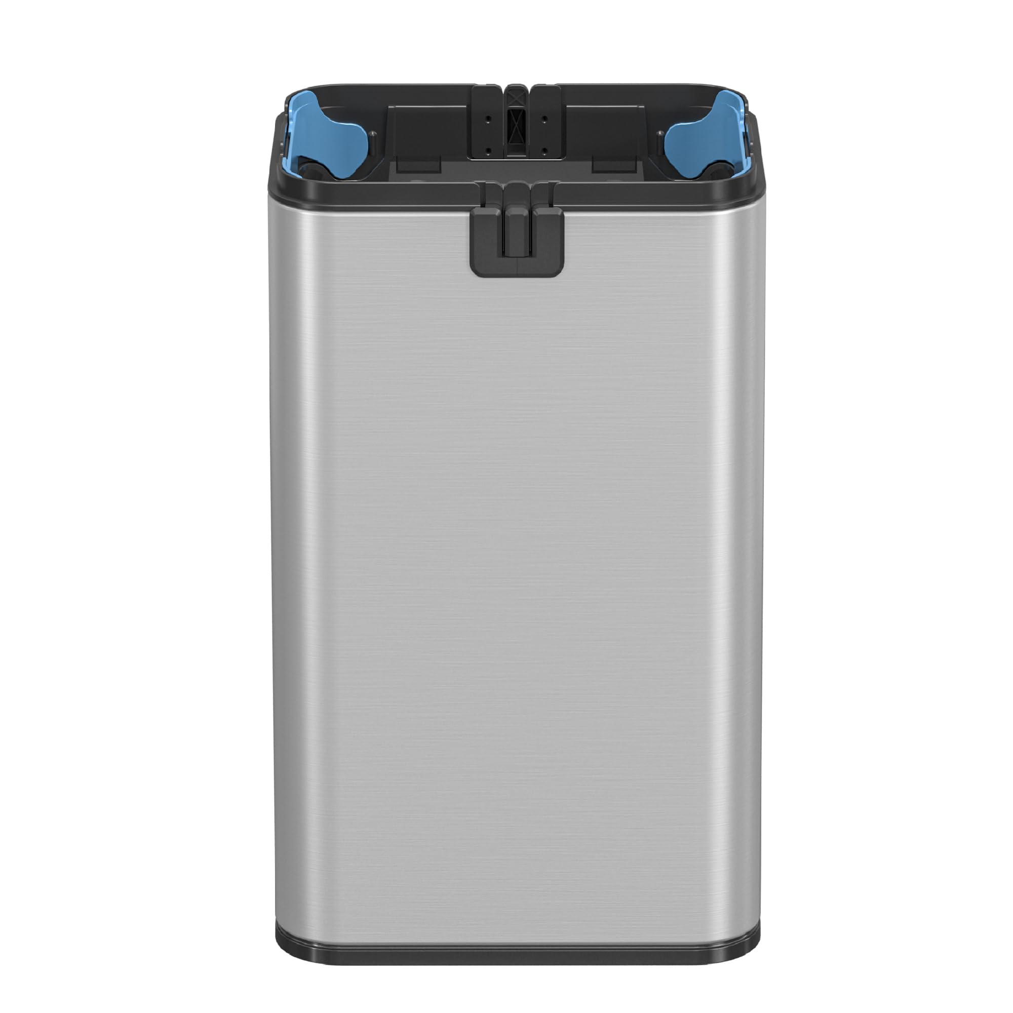 紙くずかご 40L 自動小銃開閉 検出器付き添い人 ステンレス鋼製 密閉 防臭 防汚 指紋押しとどめる 勝手もと 風呂場用 今めかしい か細い 横すべり式 蓋付き添い人