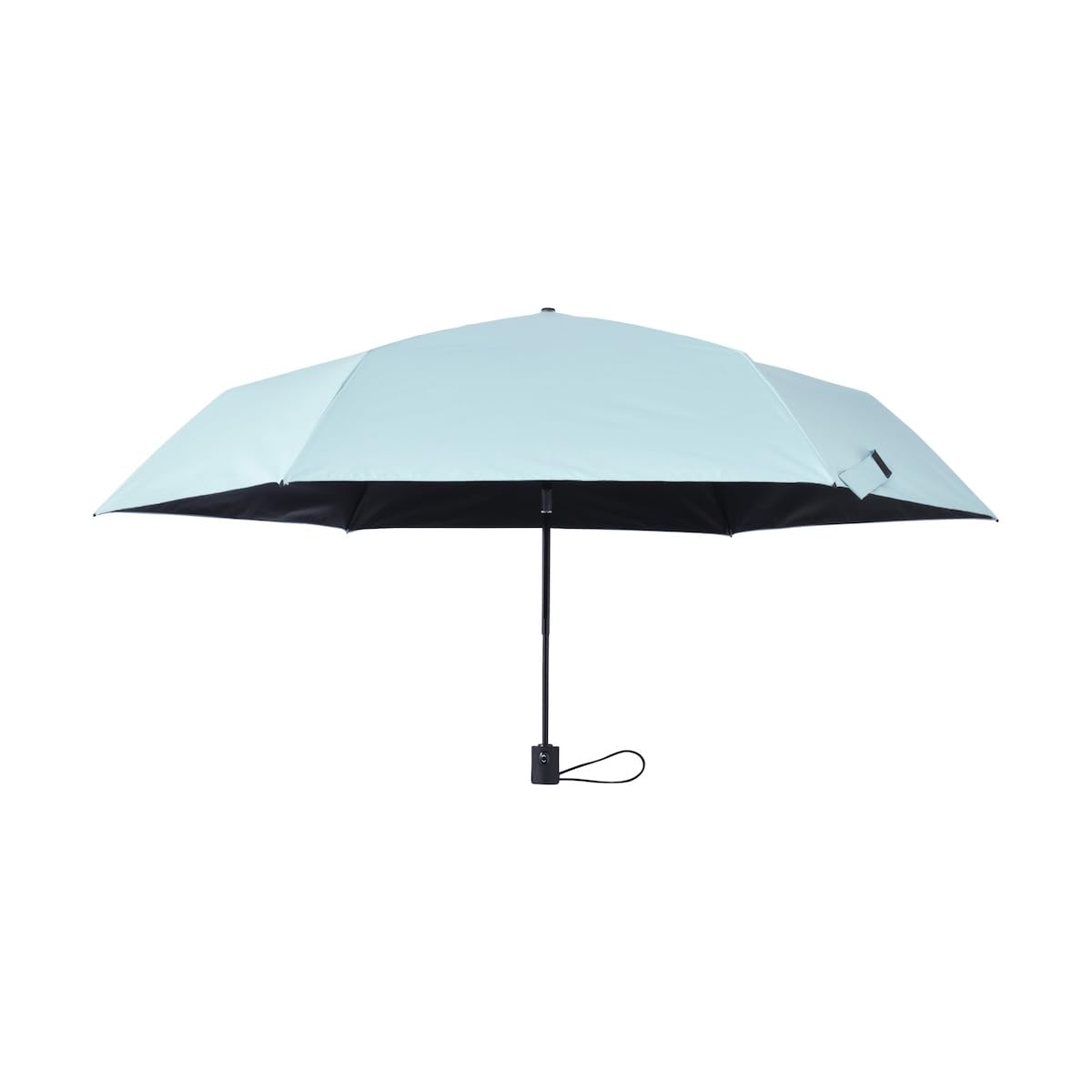 折りたたみ傘 遮光100% 遮熱 超軽さ 210g パウダーコンパクト 晴雨兼用 UV取りすてる 撥水 耐風 自動小銃開閉 炭素骨 男女兼用 お水青碧