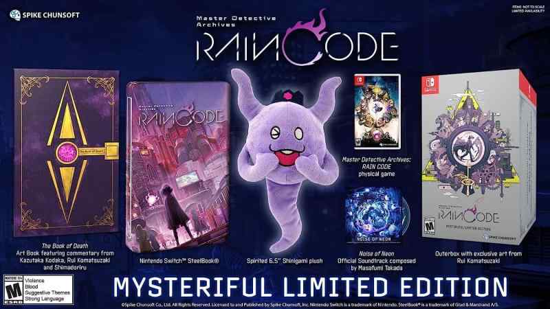 Master Detective Archives: Rain Code Mysteriful Limited Edition (輸入版:北米) ? Switch