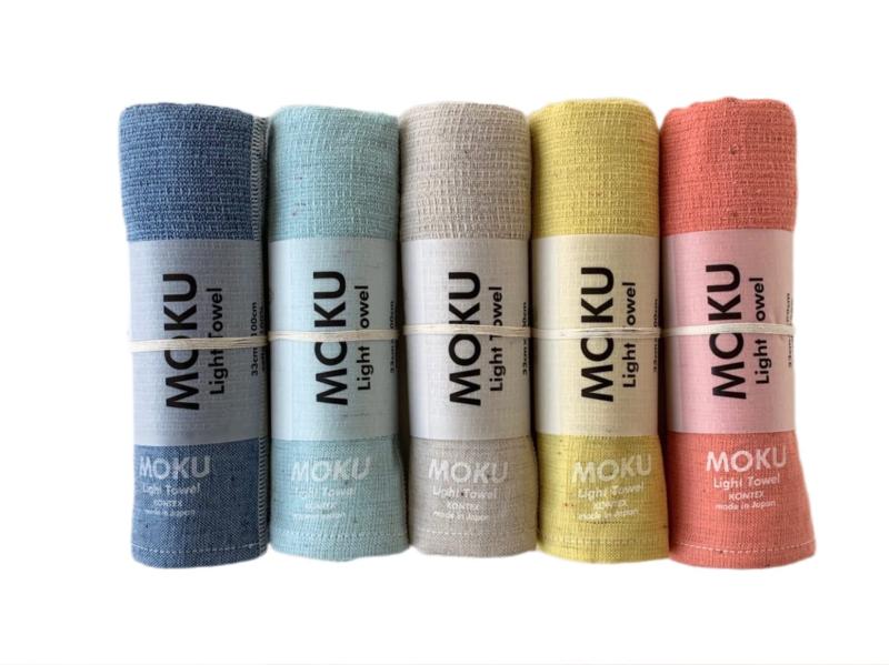 【コンテックス】 MOKU フェイスタオル Mサイズ 5本セット