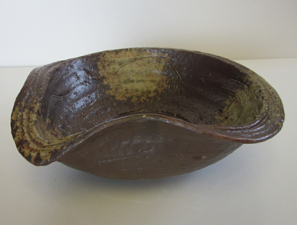 美濃焼　　黒織部　　片口鉢 美濃焼 片口まぜ鉢 | 無印良品