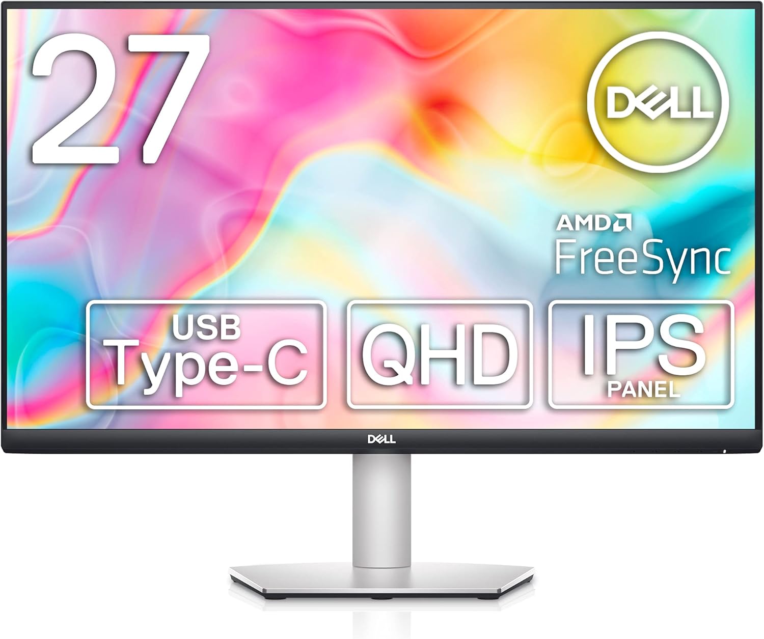 楽天市場】Dell S2722DC 27インチ モニター (3年間無輝点交換