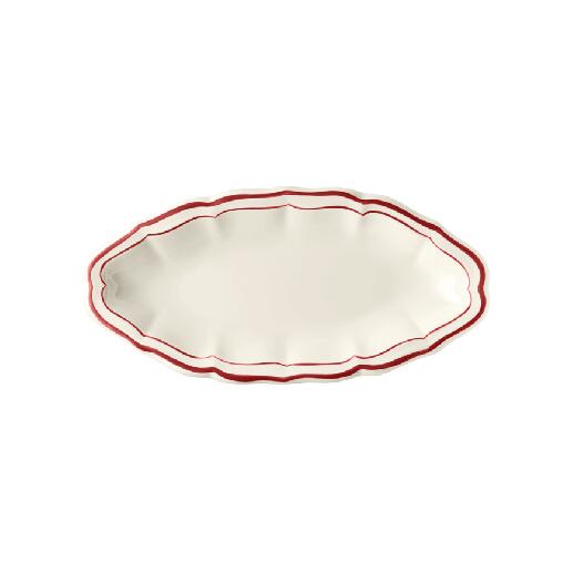ジアン　フィレ　ピンク　1831　ピクルスディッシュ　26.5x13.2cm　GIEN｜MINOKOBO 9,475円