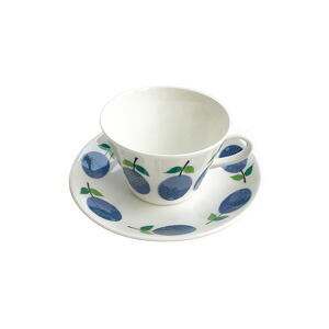 グスタフスベリ PRUNUS 494-06 珈琲優勝杯\u0026平円盤 GUSTAVSBERG キッチン用品・食器・調理器具-コーヒー・お茶用品-マグカップ・ティーカップ