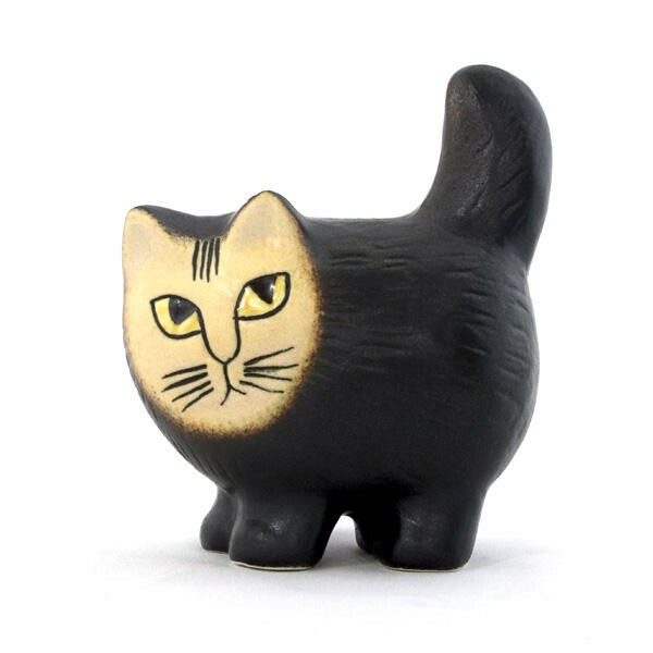 リサラーソン 1151301 猫 トマス・モア ミニ 黒いこと LISALARSON