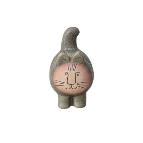 リサラーソン 1151602 ディエチ 猫 薄墨色 LISALARSON インテリア・寝具・収納-インテリア小物・置物