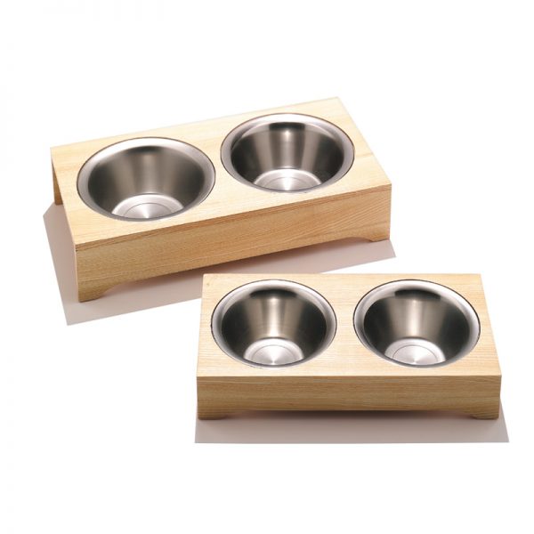 サイドバイサイド 40006-H Dog Bowl Spike L 47 x W 24 x H 10cm 500ml　SIDEBYSIDE｜MINOKOBO