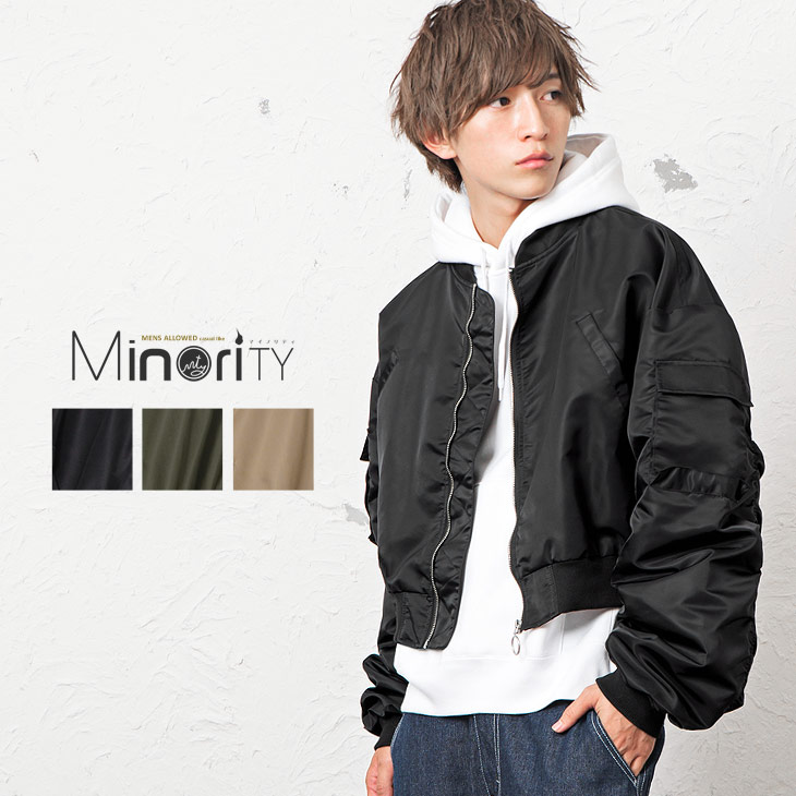 楽天市場 Ma 1 メンズ 秋冬 ジャケット メンズ ビッグシルエット オーバーサイズ ショート丈 ジャケット ミリタリージャケット ドルマン ドルマンスリーブ エムエーワン バルーン袖 ビッグサイズ ゆったり 大きいサイズ カーキ 韓国 ファッション 春服 春 春夏