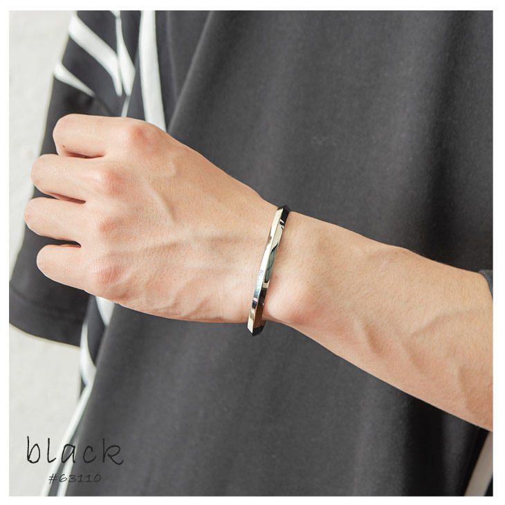 楽天市場 バングル メンズ ブレスレット メンズ シルバー バングル 太め シンプル バングル ペア 2点セット 2連 アクセサリー 腕輪 かっこいい プレゼント ギフト 誕生日プレゼント ユニセックス 韓国 ファッション 春服 春 春夏 メンズファッション モード系