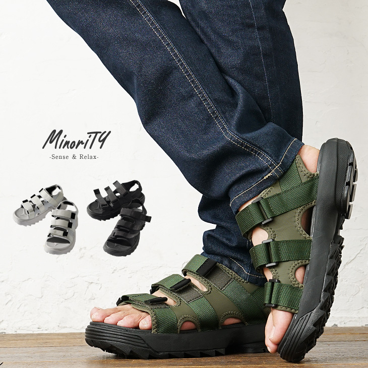 MASONPRINCE 厚底レザーサンダル 27.5〜28相当 MASONPRINCE サンダル 厚底 リアルレザー スリッポン XZ2040