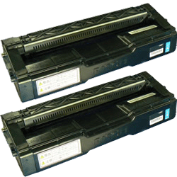 SPトナーC310H C シアン 大容量2本セット　リサイクルトナー(IPSiO SP C310、IPSiO SP C301SF、IPSiO SP C320)(リコー)【送料/代引き手数料無料】