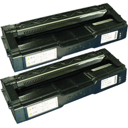 SPトナーC310H Kブラック 大容量2本セット　リサイクルトナー(IPSiO SP C310、IPSiO SP C301SF、IPSiO SP C320)(リコー)【送料/代引き手数料無料】