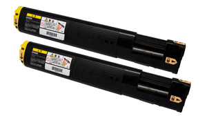 LPC3T21Yイエロー2本セットリサイクルトナー(エプソン)(LP-S5300 LP-S5300C2)