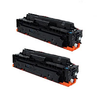 トナーカートリッジ046Hシアン 完全無欠新品2本仕掛ける(キヤノン)(LBP654C／LBP652C／LBP651C)