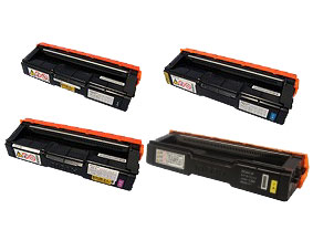 SPトナーカートリッジC200 K,C,M,Y4本セット 純正新品(リコー)(IPSiO SP C250L、IPSiO SP C250SFL)