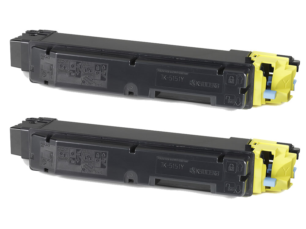 TK-5151イエロー リサイクルトナー2本セット(京セラ)(ECOSYS M6535cidn)<リターン方式>|みのるオンライン