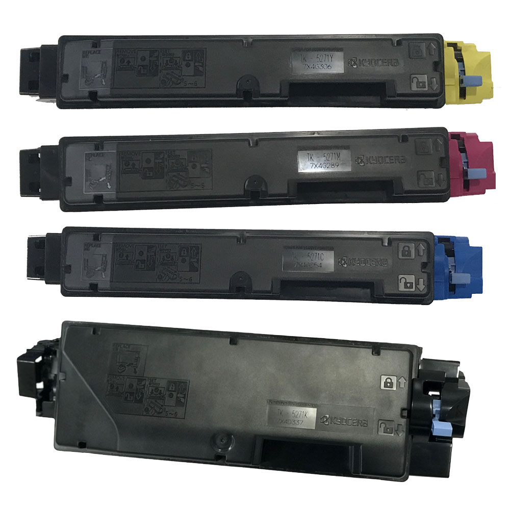 TK-5271黒いこと、シアン、マゼンタ、黄色 4本仕掛ける完全無欠新品(ECOSYS P6230cdn)(京セラ)