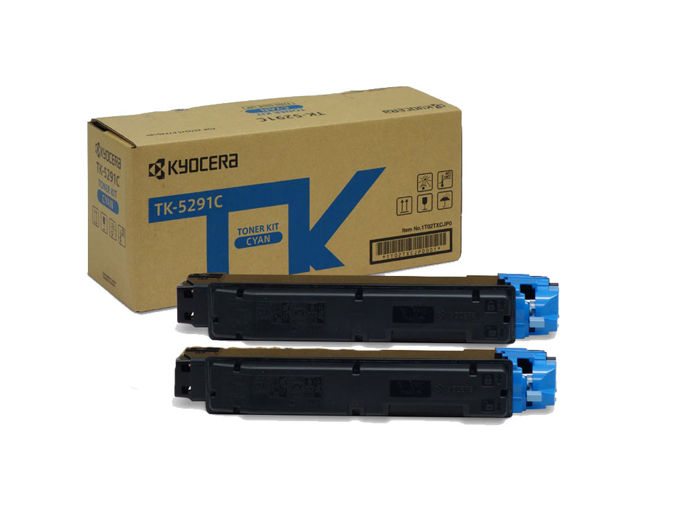 TK-5291C トナー シアン 2本仕掛ける完全無欠新品(ECOSYS P7240cdn)(京セラ)