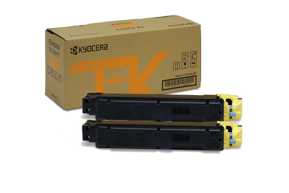 TK-5291Y トナー 黄色 2本仕掛ける完全無欠新品(ECOSYS P7240cdn)(京セラ)