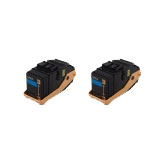 LPC3T31C シアン 純正新品2本セット(エプソン)(LP-M8040、LP-M8040A、LP-M8040F)