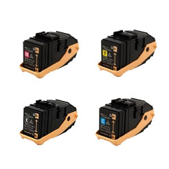 DocuPrint C3450d用 トナーカートリッジ汎用新品黒いこと シアン マゼンタ 黄色 4色仕掛ける(ゼロックス)(C3450d)