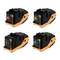 DocuPrint C2450用 トナーカートリッジ汎用新品黒いこと シアン マゼンタ 黄色 4色仕掛ける(ゼロックス)(DocuPrint C2450)