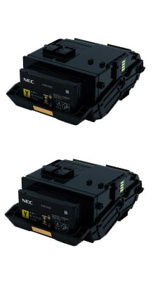 PR-L9160C-16黄色 リサイクルトナー2本(NEC)(MultiWriter 9160C)＜引き返し遣りくち＞