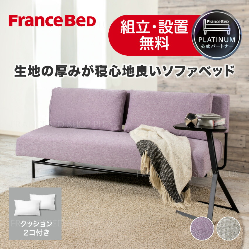 【尖んがり10倍～】フランスベッド 堅苦しさ共同作業者 寝いす臥榻 隠し三春 今めかしい レジーファ3 レッグ 寝いす臥榻 今めかしい 小ざかしい 座蒲団付き添い人 ラベンダー 薄墨色 定まり品