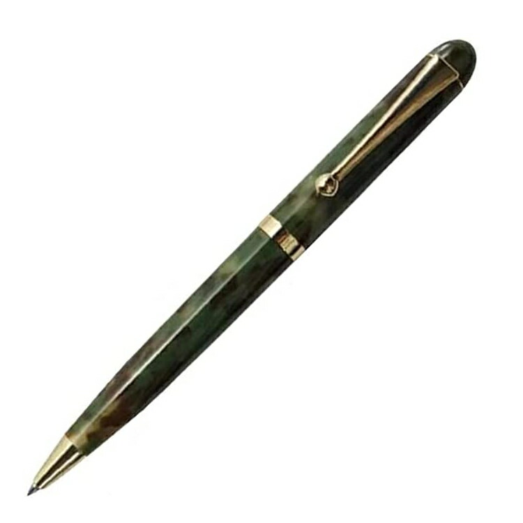 【ラッピング無料】 大西製造所 ボールペン  細軸 抹茶あずき アセテート MA22