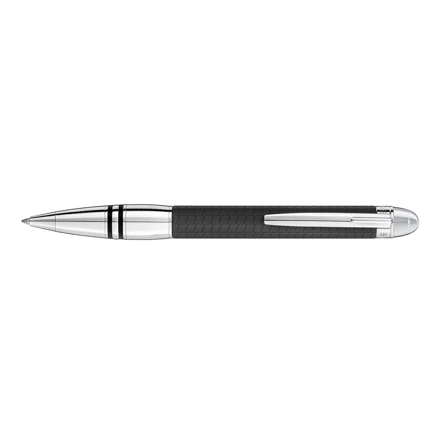 Mont Blanc ボールペン モンブラン 280 Silky Black Ball Point - モンブラン｜Pen Cluster