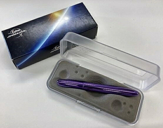 【ラッピング無料】 フィッシャー FISHER ボールペン あき場所書き込み ブレット パープルパッション 400PP