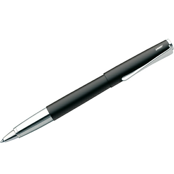 【エントリーで尖んがり5倍】 【百貨店大売り出し商いもの】【ラッピング無料】 カラムシ LAMY ステュディオ studio 巻きボールペン 水溶性ボールペン 引っ敷き黒いこと  L367